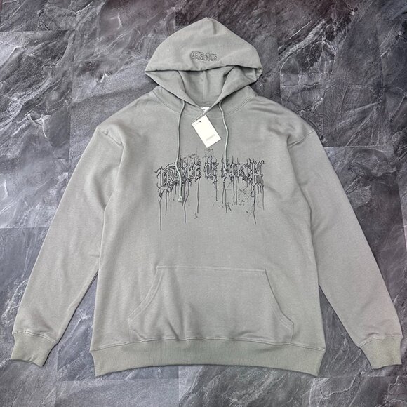Vetements Other - Grey Printed Hoodie By Vetements